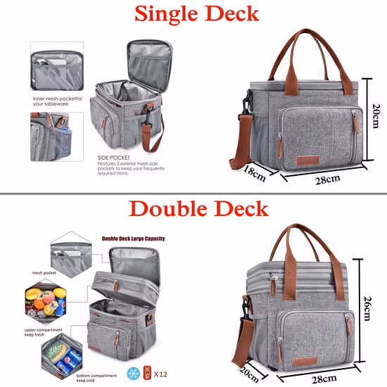 Shopping Cart Insulated Bag Reusable Trolley Shopping Bag