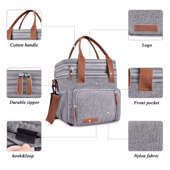 Shopping Cart Insulated Bag Reusable Trolley Shopping Bag